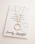 Hot Style Personality Fashion Circle Necklace - Oh Yours Fashion - 3