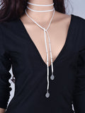Fashion Lint Coin Tassel Necklace - Oh Yours Fashion - 4