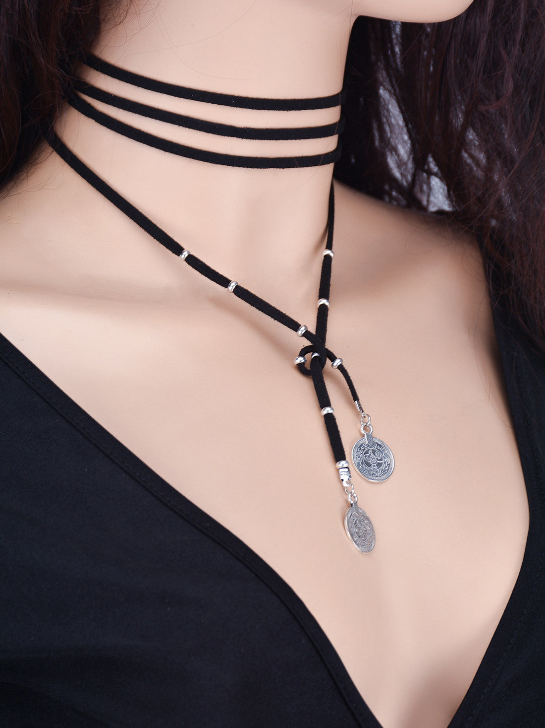 Fashion Lint Coin Tassel Necklace - Oh Yours Fashion - 1