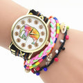 Elephant Print Colorful Strap Watch - Oh Yours Fashion - 5