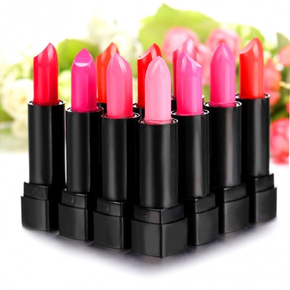 10 Colors Makeup Lipstick Lip Balm Pencil Beauty Long Lasting Lip Stick Set Kit - Oh Yours Fashion - 2