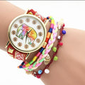 Elephant Print Colorful Strap Watch - Oh Yours Fashion - 3