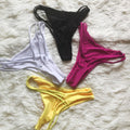 Bikini Swimwear | Crossed Straps Swimwear | Triangle Bottoms Swimwear