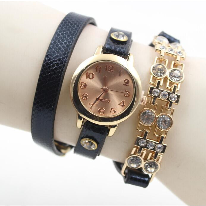 Personality Crystal Patchwork Watch - Oh Yours Fashion - 4