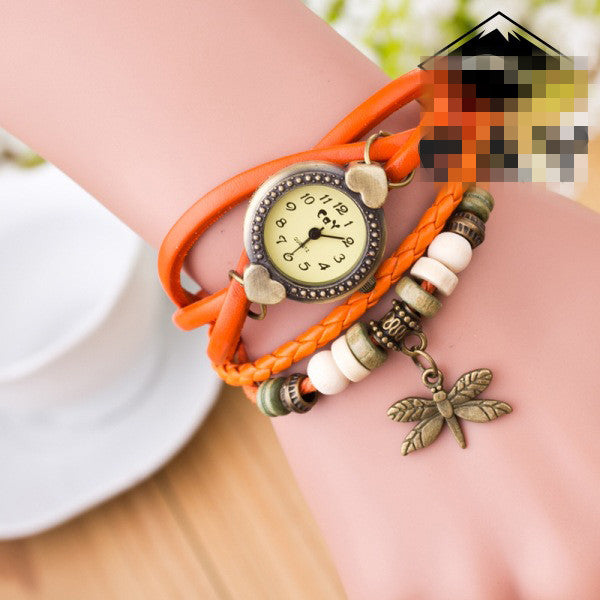 Dragonfly Decorate Multilayer Watch - Oh Yours Fashion - 8