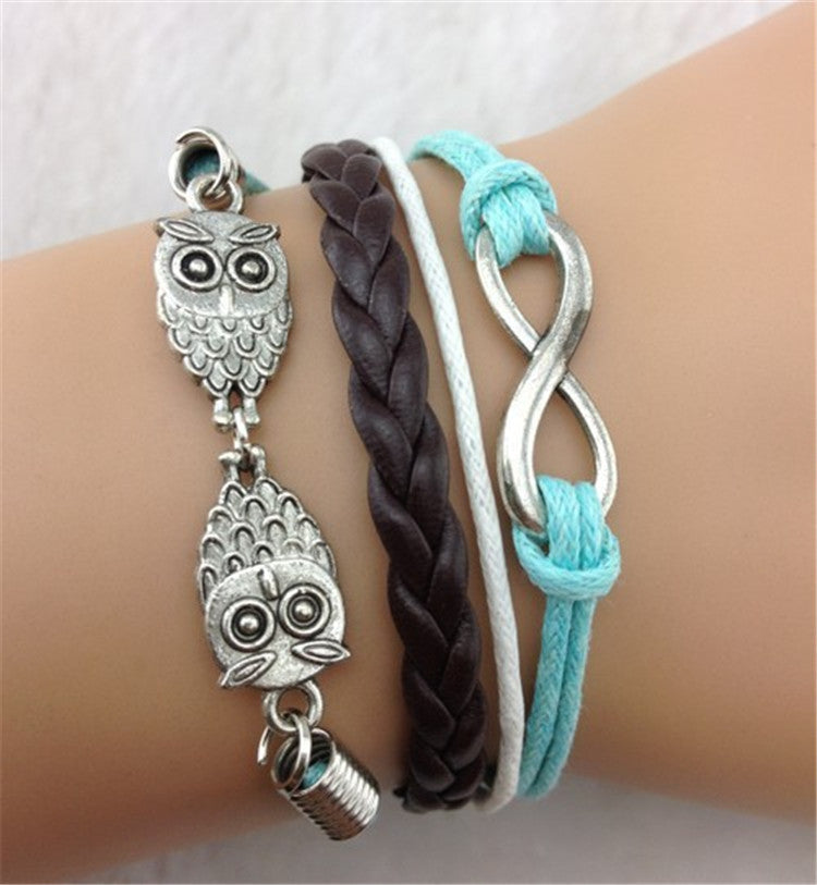 Fashion Owl Multicolor Handmade Bracelet - Oh Yours Fashion
