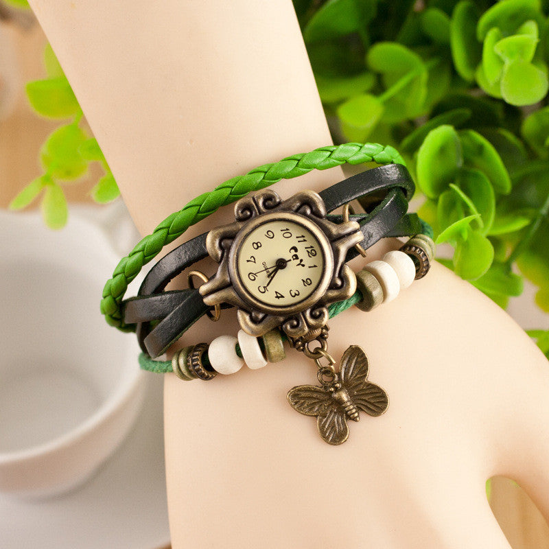 Retro Style Butterfly Bracelet Watch - Oh Yours Fashion - 3