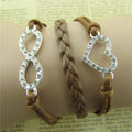 Simple Fashion Crystal Heart Hand-made Bracelet - Oh Yours Fashion - 7