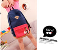Fashion Korea Style Contrast Color School Backpack Travel Bag - Oh Yours Fashion - 2