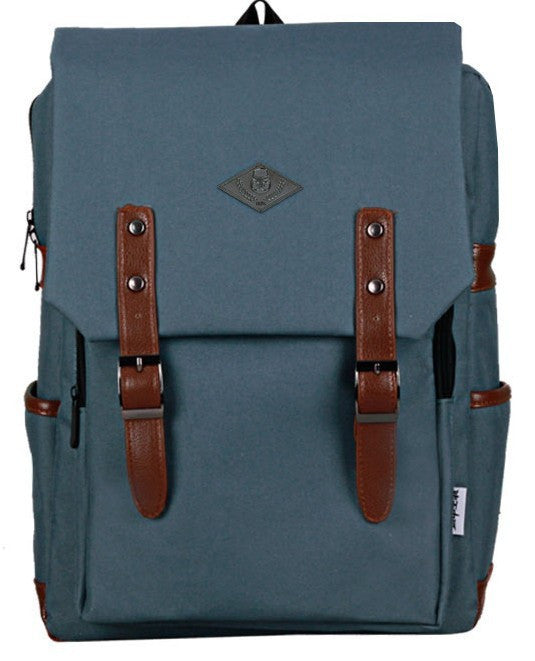 British Style Leisure Travel Fashion Computer Backpack - Oh Yours Fashion - 2