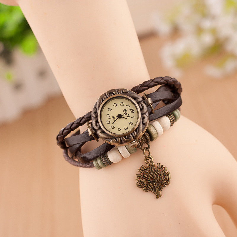 Retro Blessing Tree Multilayer Watch - Oh Yours Fashion - 1