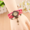 Retro Style Key Pendant Multilayer Watch - Oh Yours Fashion - 7