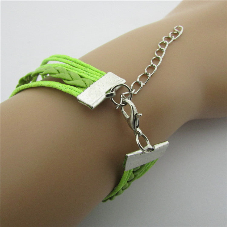 Best Friend Eight Handmade Leather Christmas Bracelet - Oh Yours Fashion - 2