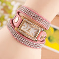 Square Dial Crystal Fashion Watch - Oh Yours Fashion - 2