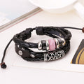Personality Beaded Multilayer Leather Bracelet - Oh Yours Fashion - 2
