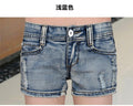 Retro Hole Plus Size Slim Hot Shorts - OhYoursFashion - 4