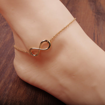 Simple Fashion Luky Number 8 Anklet - Oh Yours Fashion - 1