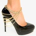 Beautiful Long Multilayer Tassel Anklet - Oh Yours Fashion - 2