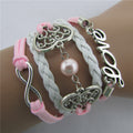 Exquisite Hollow Out Heart Pearl Bracelet - Oh Yours Fashion - 2