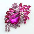 High-end Multi-color Diamond Brooch - Oh Yours Fashion - 1