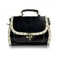 Women's Retro Laciness Decoration Square Messenger Bag Shoulder Bag Handbag - Oh Yours Fashion - 2