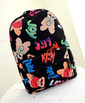 Graffiti Style Fashion Canvas School Backpack Bag - Oh Yours Fashion - 9