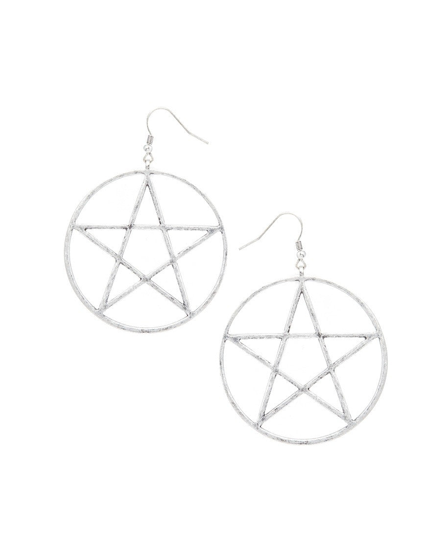 Exaggerated Personality Star Of David Earrings - Oh Yours Fashion - 1