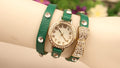 Crystal Butterfly Leather Quartz Watch - Oh Yours Fashion - 3
