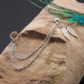 Simple Leaf Tassels Earrings - Oh Yours Fashion - 2