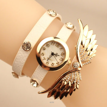 Angel's Wings Pu Strap Watch - Oh Yours Fashion - 1