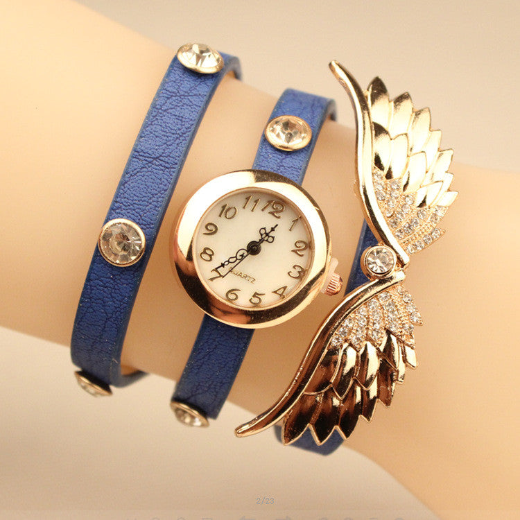 Angel's Wings Pu Strap Watch - Oh Yours Fashion - 3