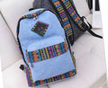 National Flavor Canvas Backpack School Travel Bag - Oh Yours Fashion - 1
