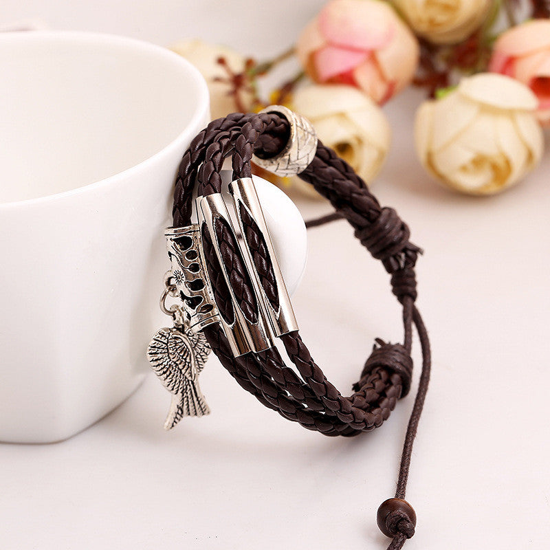 Angel's Wings Multilayer Woven Bracelet - Oh Yours Fashion - 2