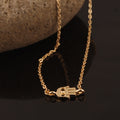 Simple Hand Shape Short Necklace - Oh Yours Fashion - 4