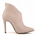 Inferior Smooth Pointed Short Ankle Boots