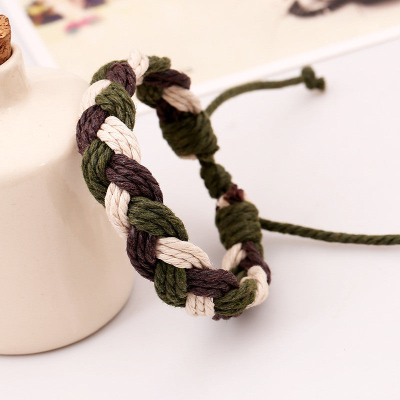 Handmade Braided Woven Bracelet - Oh Yours Fashion - 2