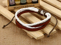Color Vintage Woven Leather Bracelet - Oh Yours Fashion - 8