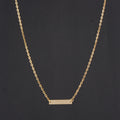 Simple Strip Short Clavicle Necklace - Oh Yours Fashion - 2