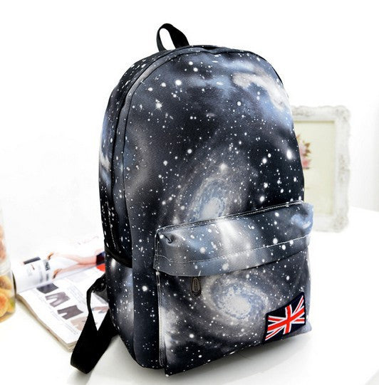 Starry Sky Print Fashion School Backpack - Oh Yours Fashion - 4