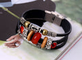 Unique Beaded Multilayer Leather Bracelet - Oh Yours Fashion - 4