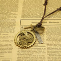 Hot Sale Circular Gear Skeleton Leather Necklace - Oh Yours Fashion - 1