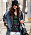 Hooded Irregular Belt Casual Mid-length Long Sleeves Denim Coat - Oh Yours Fashion - 4