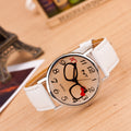 Glasses Bowknot Print Watch - Oh Yours Fashion - 2
