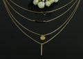 Crystal Beads Sequins Multilayer Necklace - Oh Yours Fashion - 6