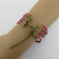 Eiffel Tower Heart Multilayer Woven Bracelet - Oh Yours Fashion - 6