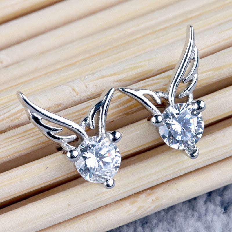 Fashion Korea Style Angel's Wing Earrings - Oh Yours Fashion - 2