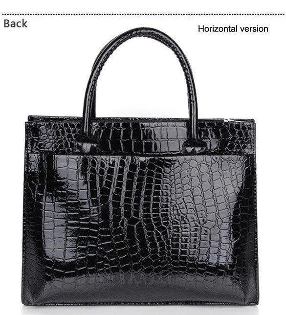 Europe Luxury OL Ladies Animal Pattern Handbag Tote Shoulder Bag - Oh Yours Fashion - 3