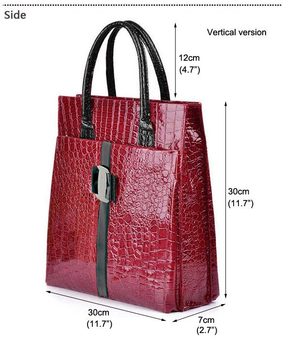Europe Luxury OL Ladies Animal Pattern Handbag Tote Shoulder Bag - Oh Yours Fashion - 4