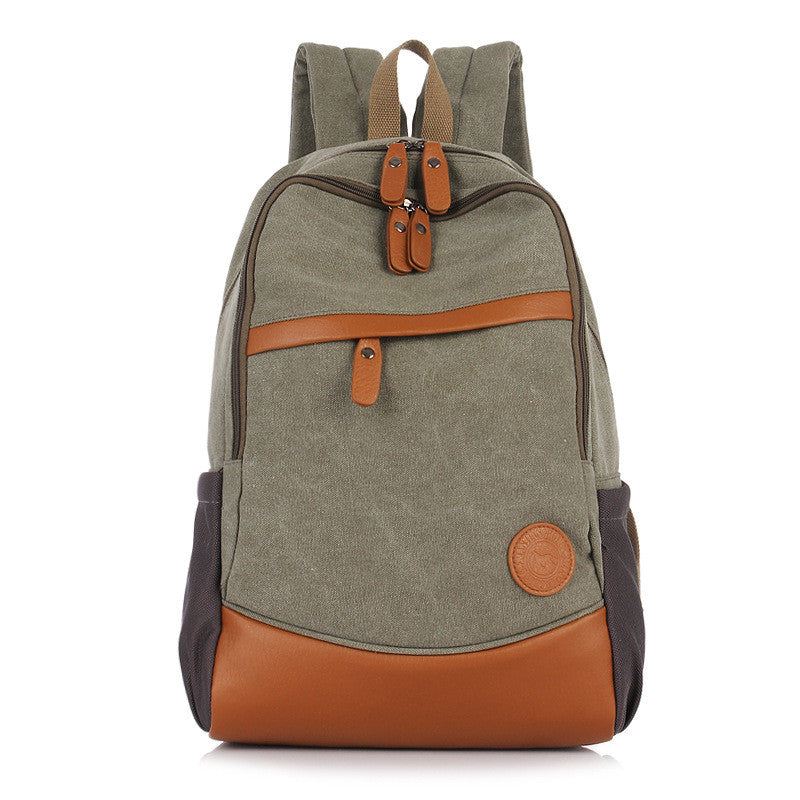 Fashion Korea Casual Style Canvas Computer Backpack - Oh Yours Fashion - 1