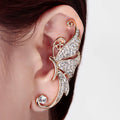 Beautiful Crystal Butterfly Single Ear Clip - Oh Yours Fashion - 4